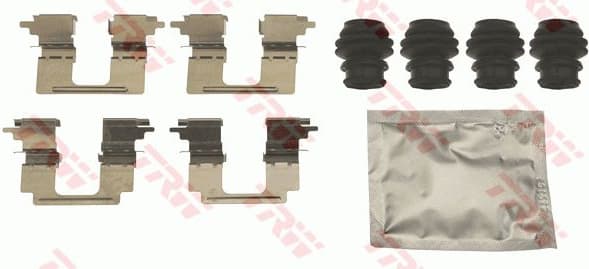 Accessory Kit, disc brake pad PFK716