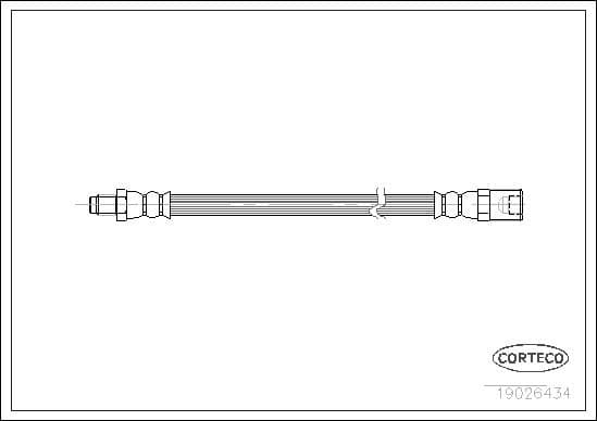Brake Hose 19026434