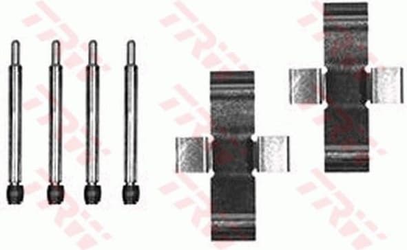 Accessory Kit, disc brake pad PFK247