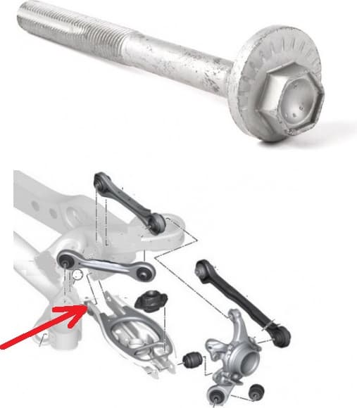 Bolt eccentric 07146888626 - image 2