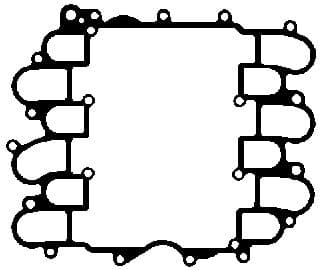 Gasket intake manifold 636.530
