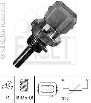Sensor water temperature 7.3155