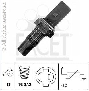 Sensor water temperature 7.3184