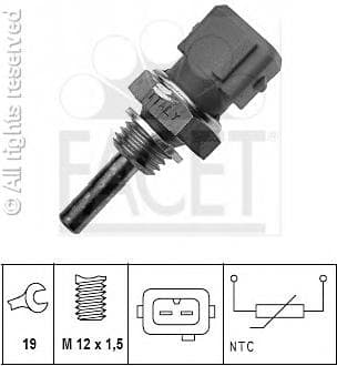 Sensor water temperature 7.3211