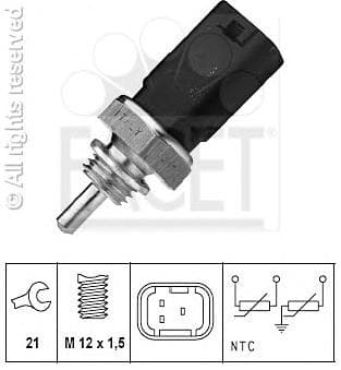 Sensor water temperature 7.3252