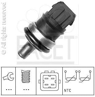 Sensor, coolant temperature Made in Italy - OE Equivalent 7.3260