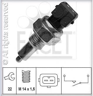 Switch, reverse light Made in Italy - OE Equivalent 7.6099
