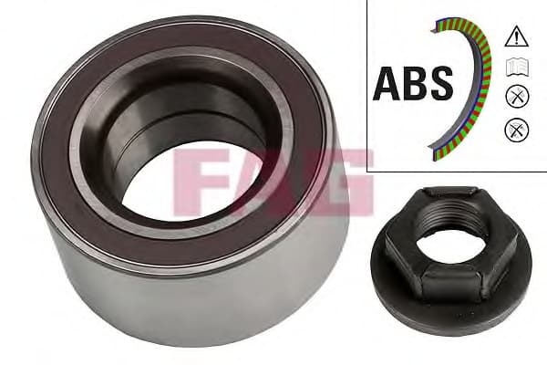 Bearing wheel 713678410