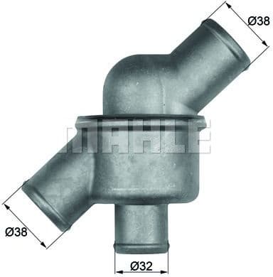 Thermostat, coolant BEHR TH3480