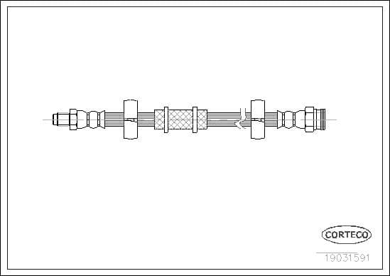 Brake Hose 19031591