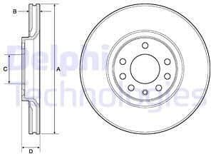 Brake Disc BG3770C