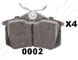 Brake Pad Set, disc brake 51-00-00002