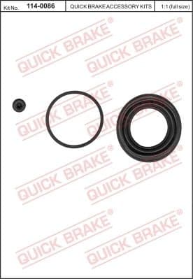 Repair Kit, brake caliper 114-0086