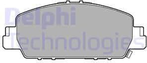 Brake Pad Set, disc brake LP3243