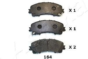 Brake Pad Set, disc brake 50-01-164