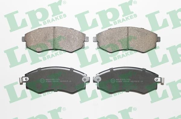 Brake Pad Set, disc brake 05P640