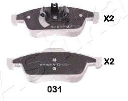 Brake Pad Set, disc brake 50-00-031