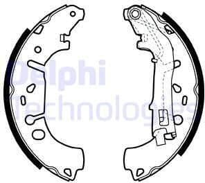 Brake Shoe Set LS1981