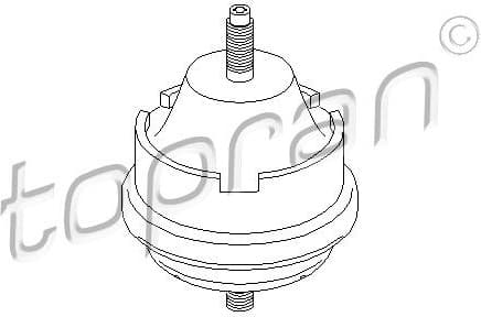 Mounting, engine 720 379