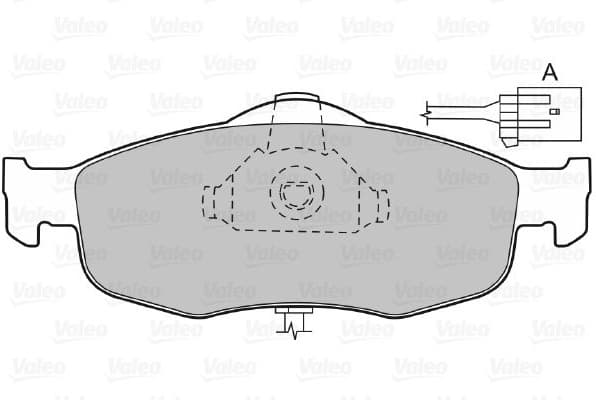 Brake Pad Set, disc brake 598034 - image 2