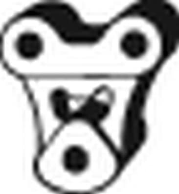 Mount, exhaust system 255-502