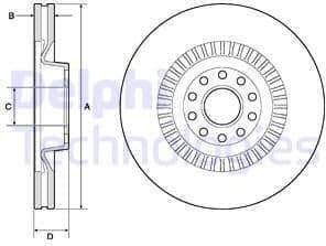 Brake Disc BG9957