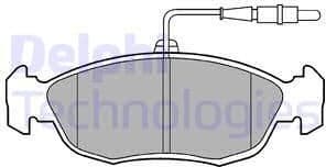 Brake Pad Set, disc brake LP793