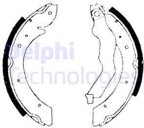Brake Shoe Set LS1714