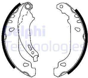 Brake Shoe Set LS1844