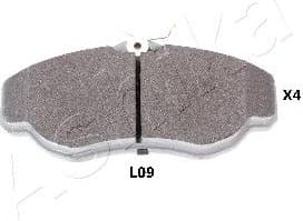 Brake Pad Set, disc brake 50-0L-L09