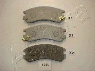 Brake Pad Set, disc brake 50-01-135