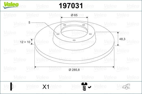 Brake Disc 197031