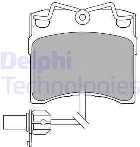 Brake Pad Set, disc brake LP1535
