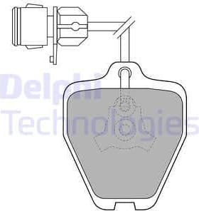 Brake Pad Set, disc brake LP1463