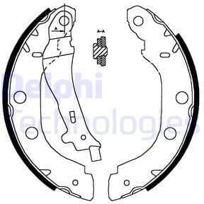 Brake Shoe Set LS1828