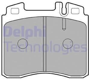Brake Pad Set, disc brake LP842