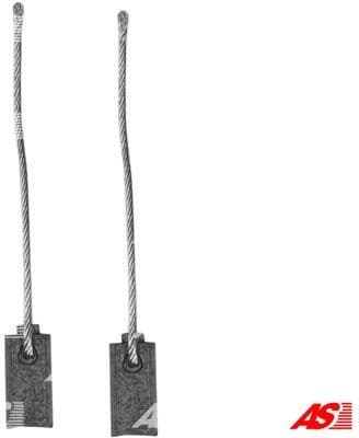 Carbon Brush, alternator AS AB6005