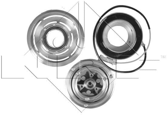 Magnetic Clutch, air conditioning compressor 380019 - image 4
