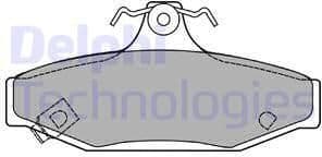 Brake Pad Set, disc brake LP1420