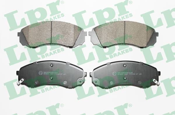 Brake Pad Set, disc brake 05P1451