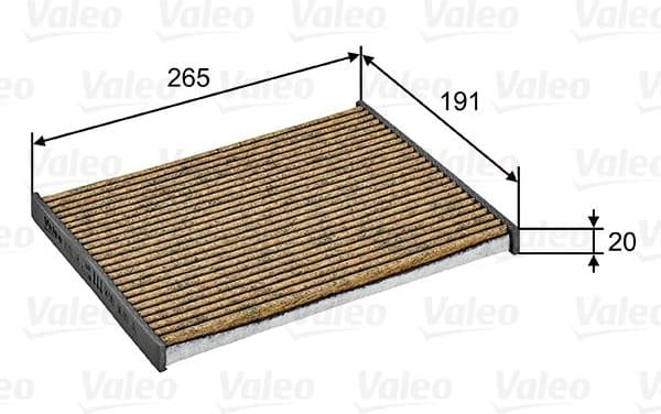 Filter, cabin air VALEO PROTECT MAX 701028