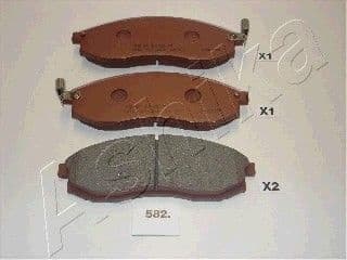 Brake Pad Set, disc brake 50-05-582