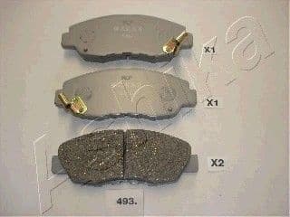 Brake Pad Set, disc brake 50-04-493