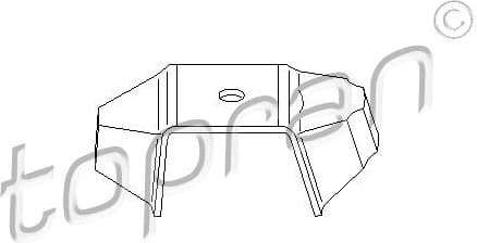 Mounting, engine 720 361