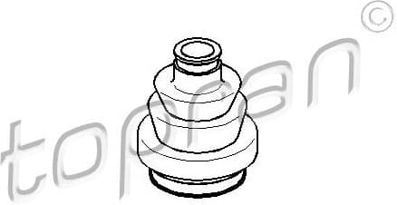 Bellow, drive shaft 205 482