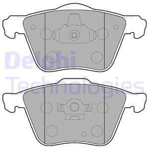 Brake Pad Set, disc brake LP1821