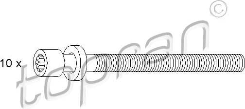 Cylinder Head Bolt Set 109 545