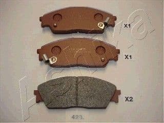 Brake Pad Set, disc brake 50-04-423