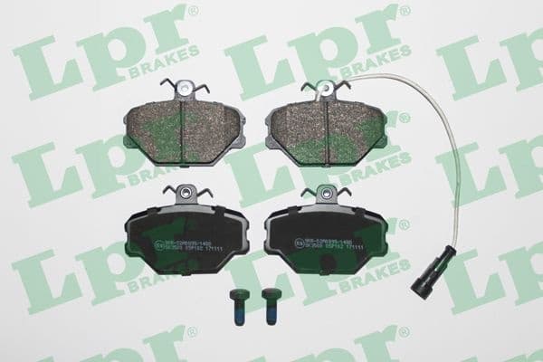 Brake Pad Set, disc brake 05P102