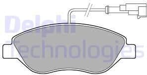 Brake Pad Set, disc brake LP2299